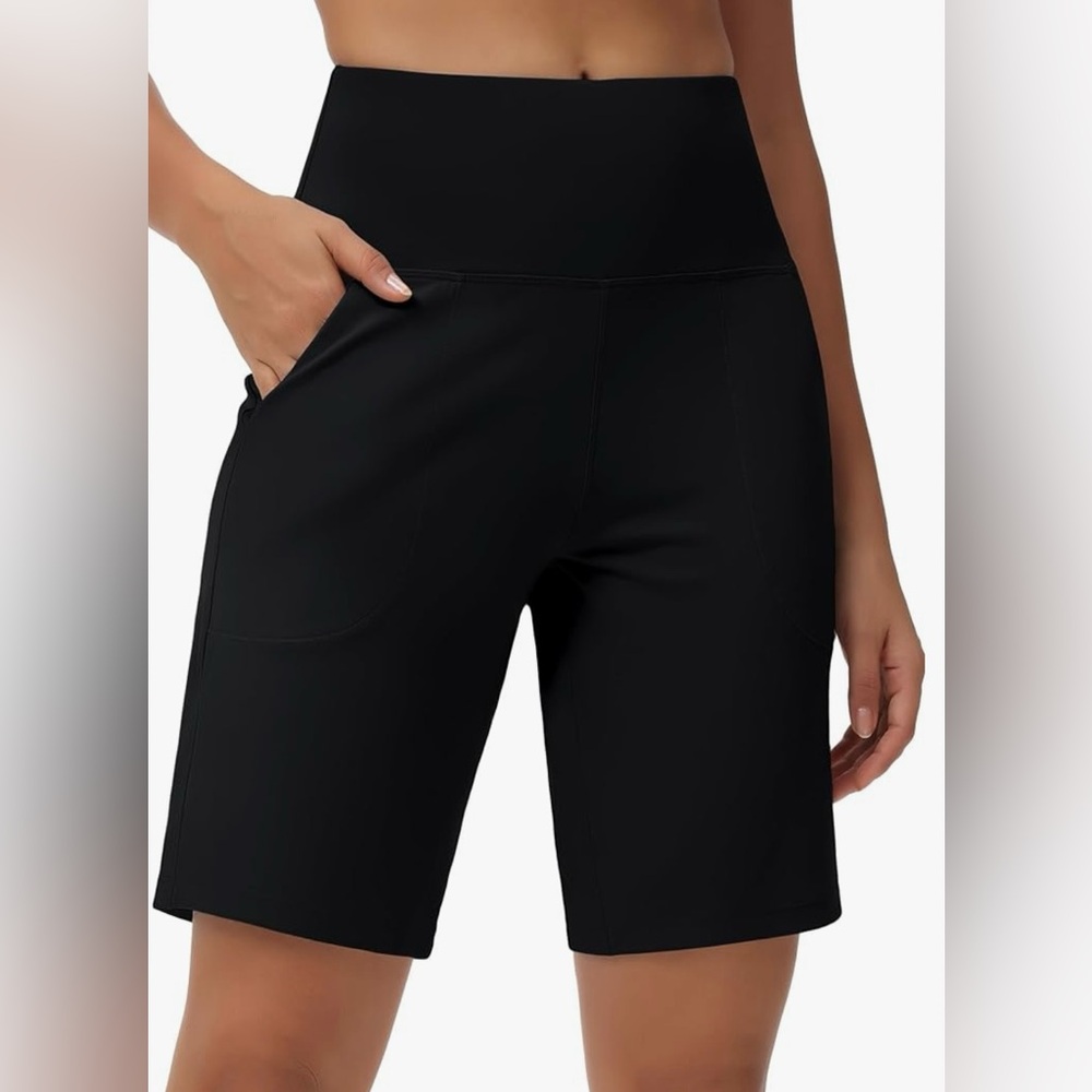 THE GYM PEOPLE Bermuda Workout Shorts - EUC